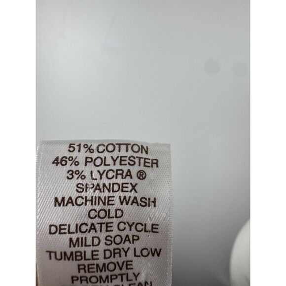 PERUVIAN CONNECTION Layering Tee Soft Large Cozy-long sleeve Delphinium - Picture 5 of 5